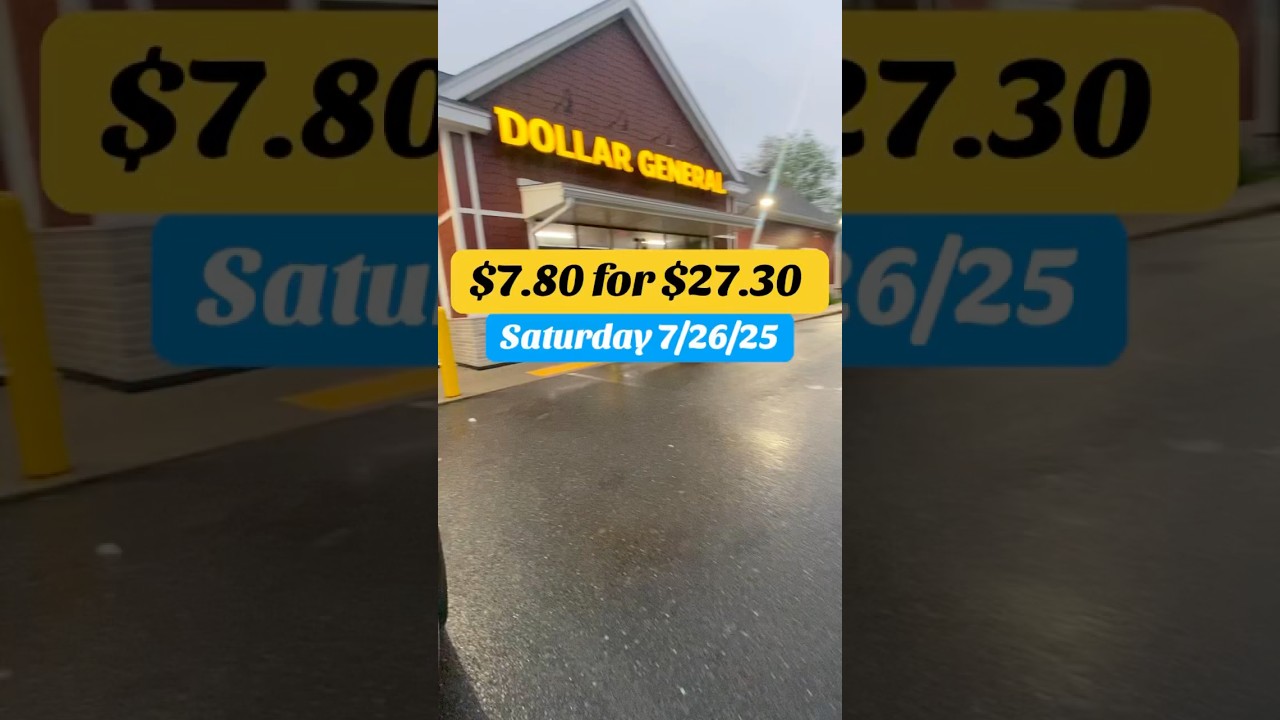 Dollar General 7/26 Deal 🤩