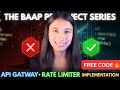 🔥 Build a Killer API Gateway with Rate Limiting in Spring Boot | PayPal Clone Ep.7