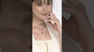 本田翼、万博で高級ジュエリーまといクールにポーズ　#shorts