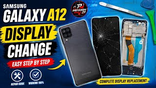 Samsung Galaxy A12 Display price | Broken Screen Repair | A12 Display Replacement Hindi#displayfix