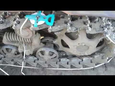 Про гусеницы разной длины ДТ 75