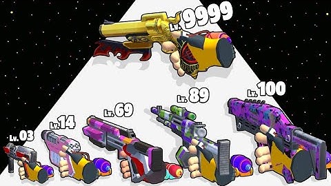 Weapon Craft Run - Level Up Weapon Max Level Gameplay 