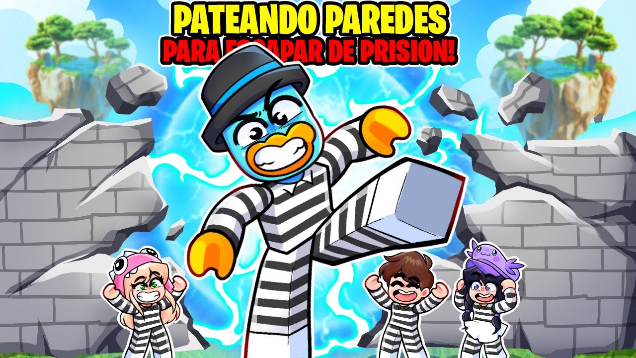 Pateando PAREDES Para ESCAPAR de PRISIÓN…