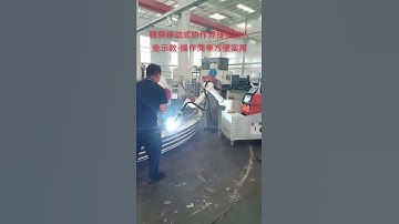 Industrial robot arm for Material and automatic #cgxi #weldingcobot #cobotwelder #jocrt #cobot