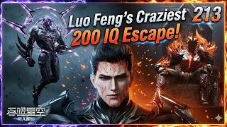 Luo Fengs 200 Iq Strategy Surviving An Impossible Universe Master Trap  Swallowed Star Ep 213