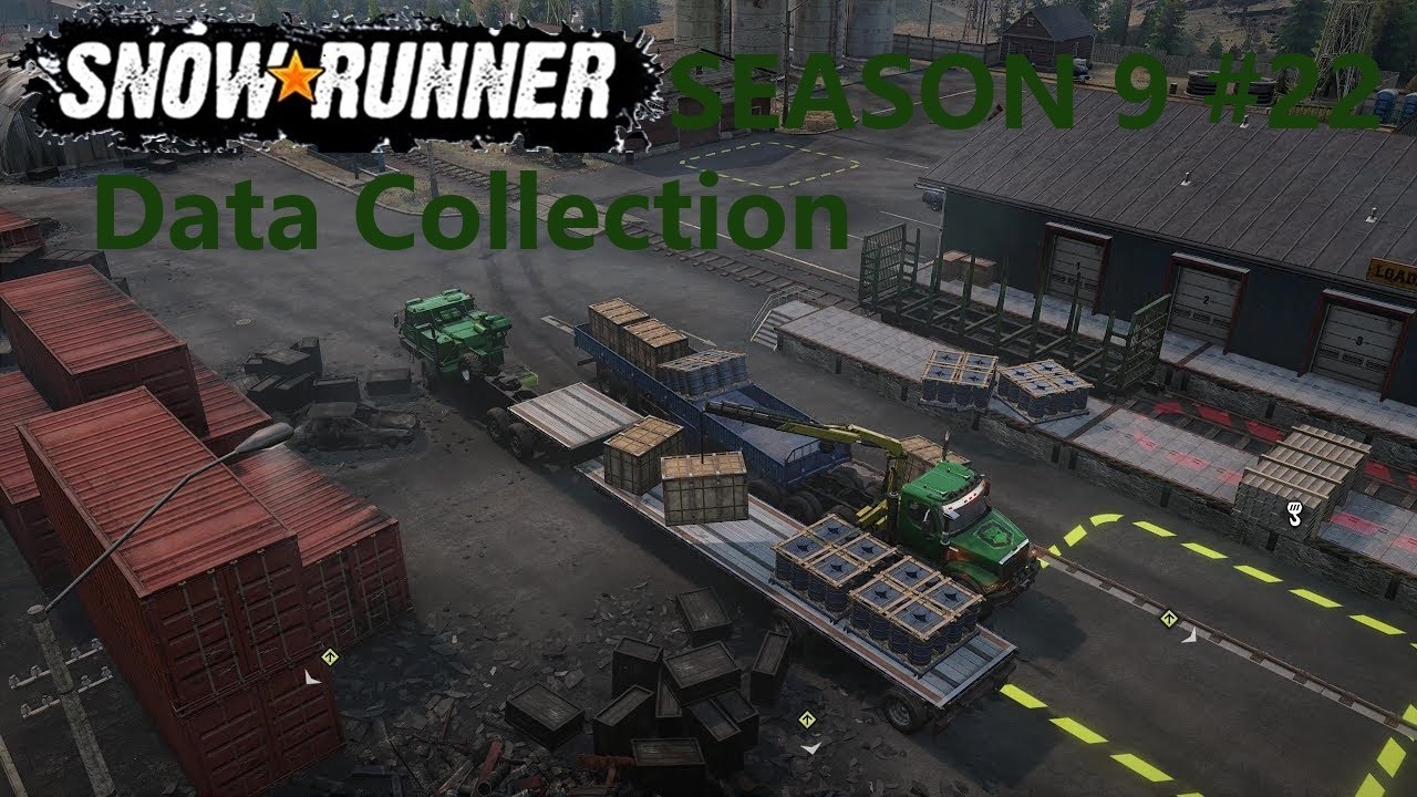 SnowRunner Season 9 ONTARIO Burned Forest Data Collection #22