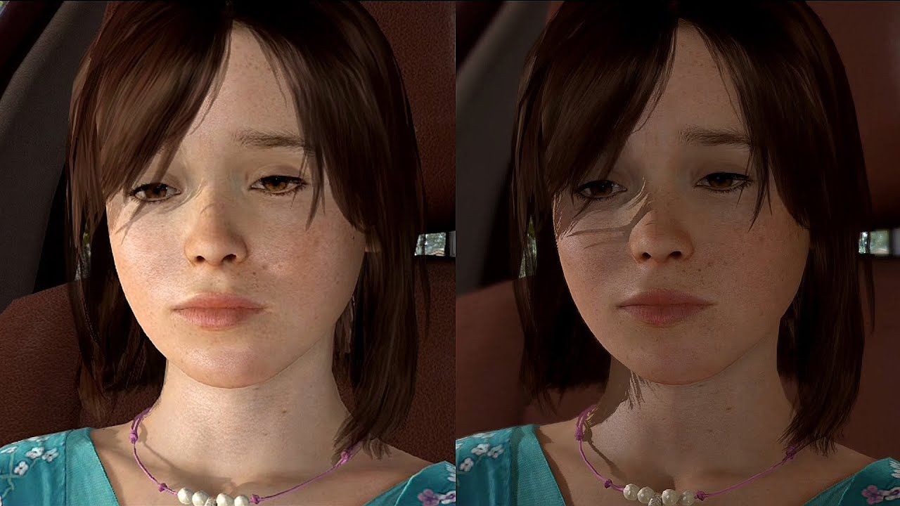 Beyond Two Souls Comparison Ps3 Vs Ps4 Youtube