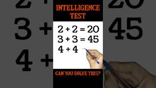 Math Puzzle-Math-Puzzles-IQ-Riddles-Brain Teasers-Math IQ Test #shorts #shortsvideo #youtubeshorts screenshot 2