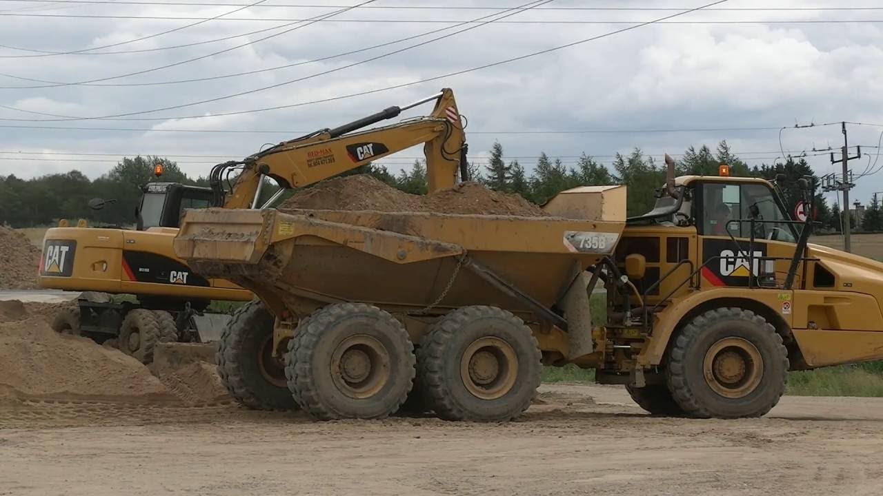 video to gif OLSZTYN24: Na budowie pierwszego odcinka południowej obwodnicy Olsztyna