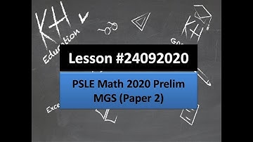 #24092020 PSLE Math 2020 MGS Prelim Paper 2