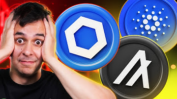 Cardano, Chainlink, Algorand, Are They About To CRASH!?