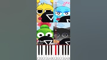 Show me who you are? #sprunki #incrediboxsprunki (@sonaextra) - Octave Piano Tutorial