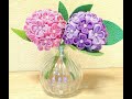 つまみ細工🌟あじさいの作り方💕花瓶に飾るとカワイイ #shorts #craft #hydrangea #ハンドメイド #紫陽花