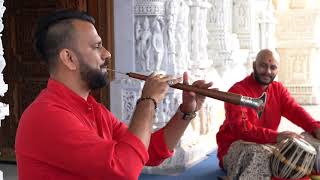 Video thumbnail of "Swaminarayan Akshardham Amalak Pujan Ceremony - Intro Music - Shehnai & Tabla"