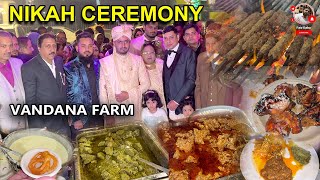 NIKAH CEREMONY AUR MUGHLAI FOODS | VANDANA FARM VASUNDRA GHAZIABAD | MUSLIM WEDDING FOODS | WEDDING