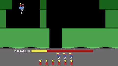 H E R O  USA ATARI 2600 VCS HYPERSPIN NOT MINE VIDEO COMPUTER SYSTEM