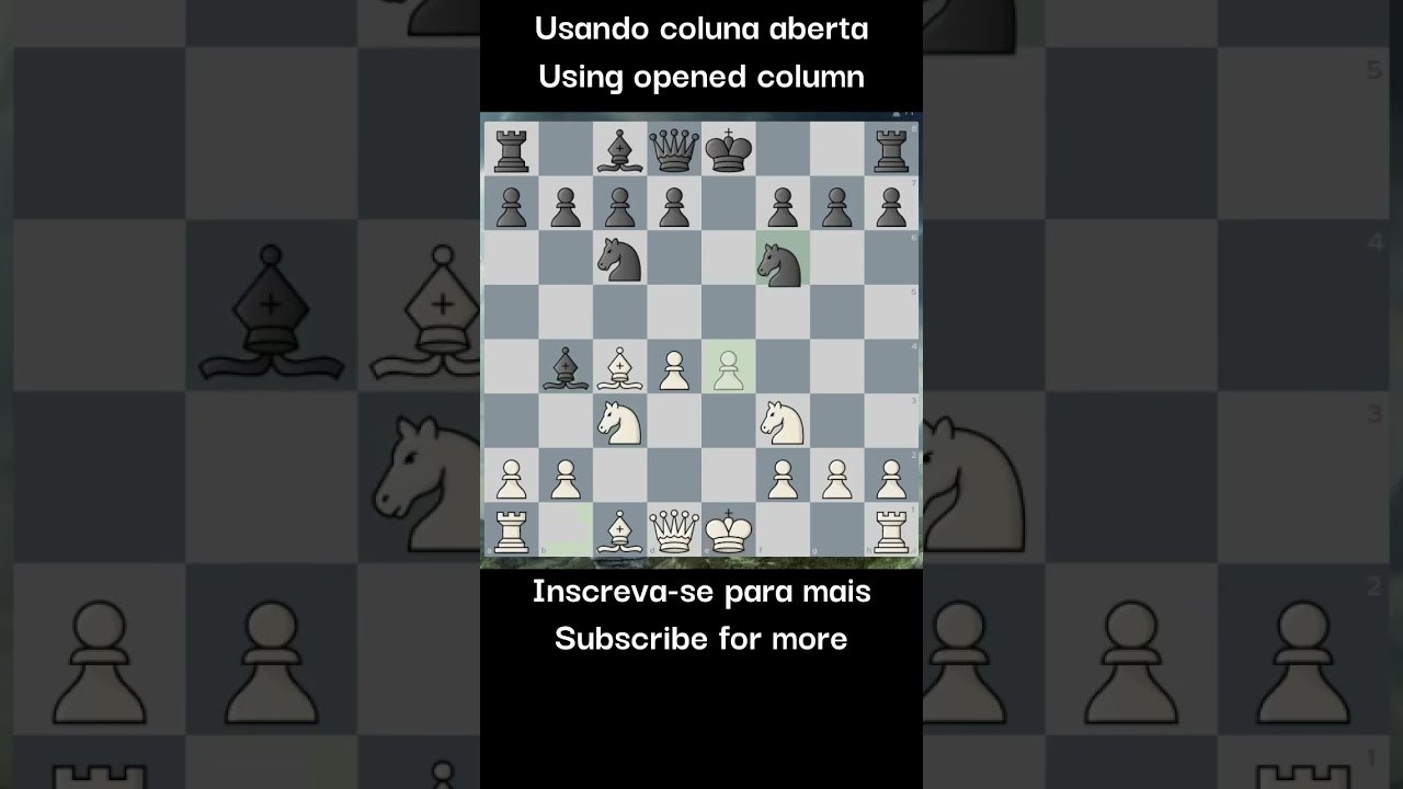 🗂💡 Domine as Colunas Abertas como um Mestre do Xadrez! 👑🏁 . As col