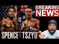 BREAKING NEWS ERROL SPENCE VS TIM TSZYU ANNOUNCED FOR JULY 