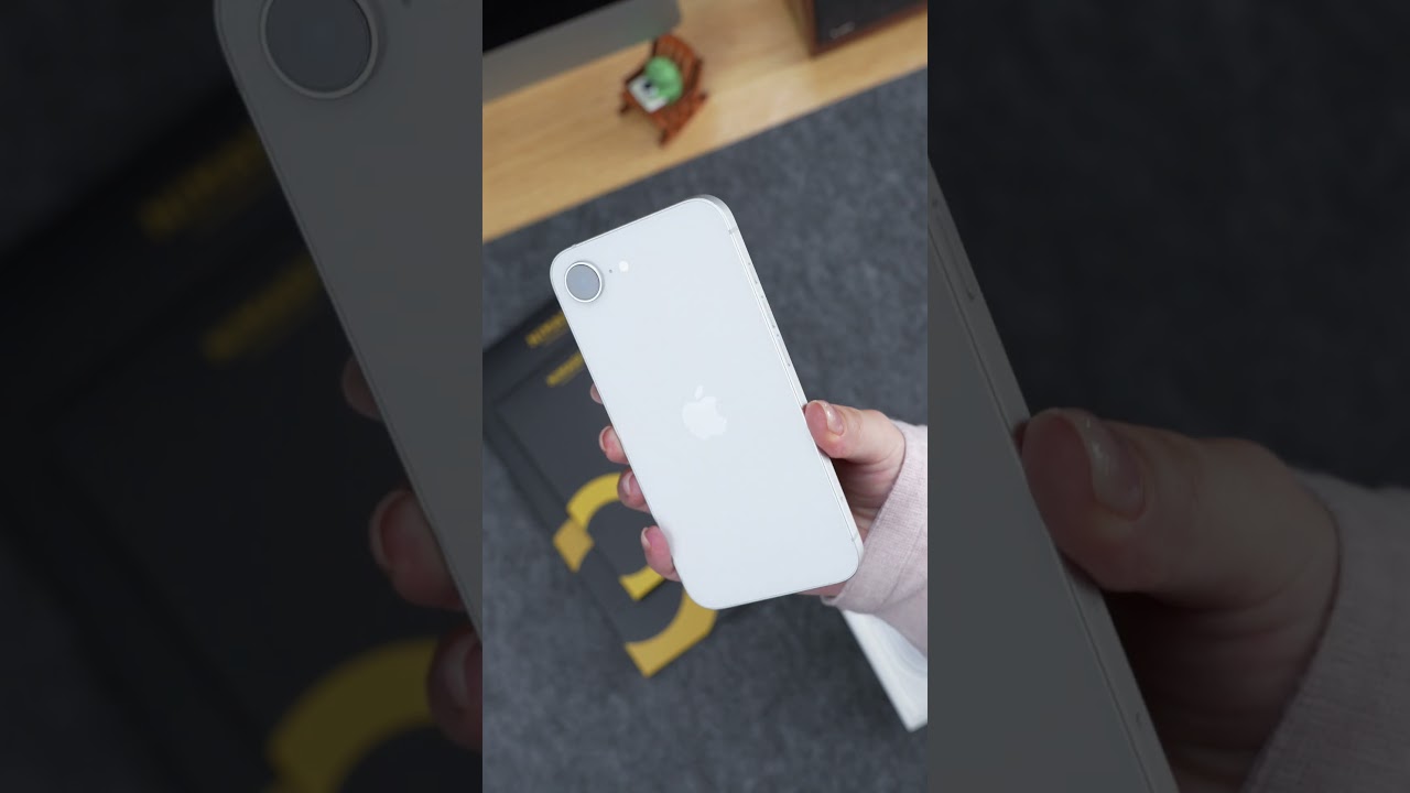 iPhone16e ホワイト開封】 想像を超えるマットホワイトの美しさに感動