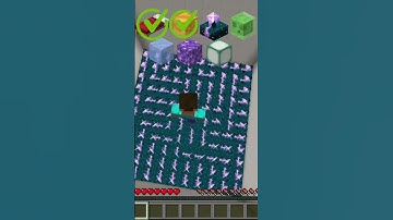 MINECRAFT: FALL DAMAGE VS BLOCK’S 😍 (AXEL F) #minecraft # shorts #minecraft shorts