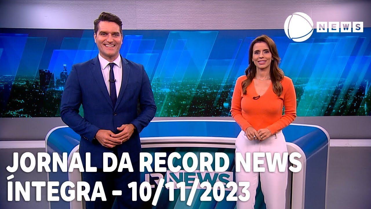 Jornal da Record News – 10/11/2023