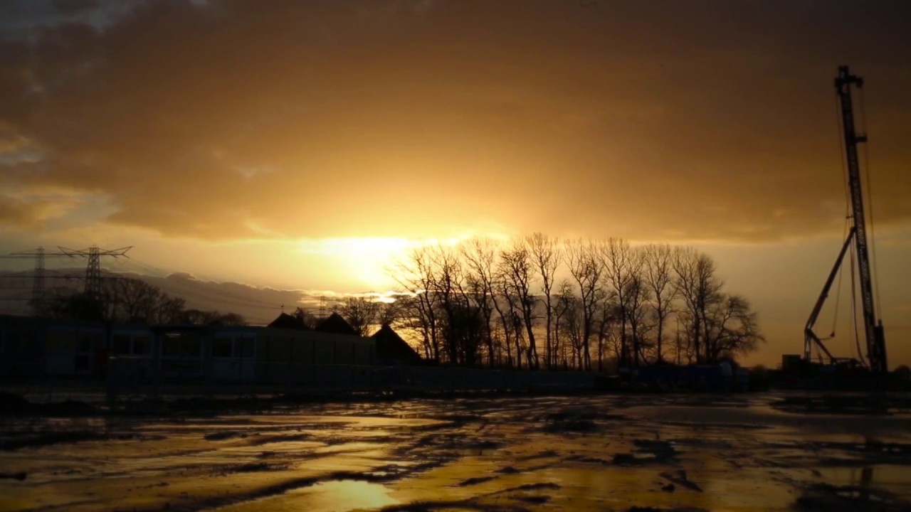 Google's nieuwe datacenter in de Eemshaven: een timelapse