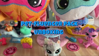 LPS pet-fluencer pack unboxing (ft. Super kitties) @marylps500