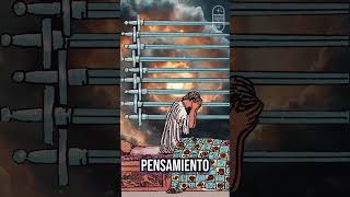 No podés dormir de la angustia. El Nueve de Espadas te atormenta  #aprendertarot #NueveDeEspadas