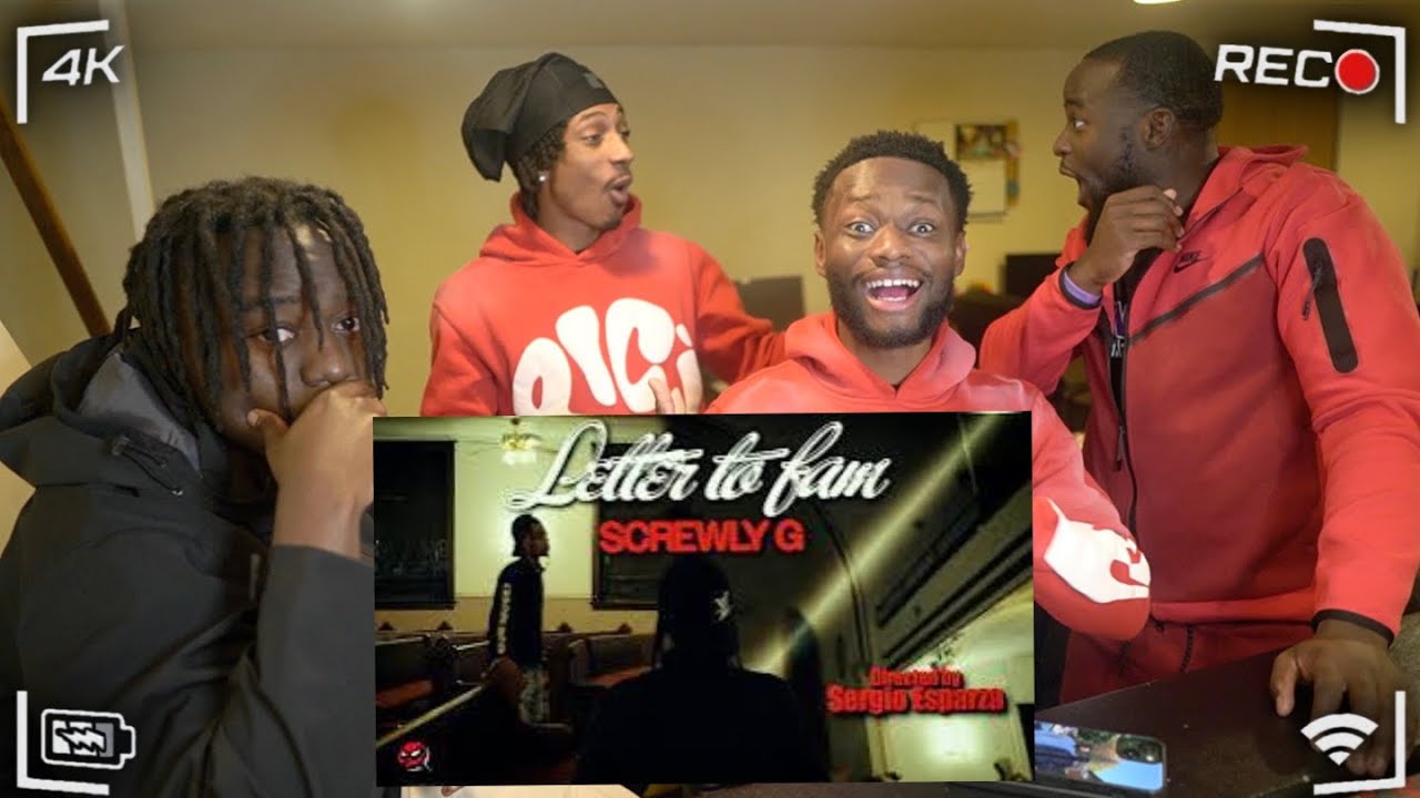 SCREWLY G - LETTER TO FAM | REACTION!