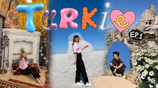 TURKEY VLOG Ep.1 | 🇹🇷✨ เที่ยวตุรกีกับทัวร์ 8 วัน 6 คืน เที่ยว Cappadocia ถ่ายรูปร้านพรม Salt Lake