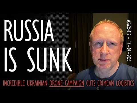 Ukrainian Drone Campaign DECIMATES Russia Logistics in the Sea of Azov!