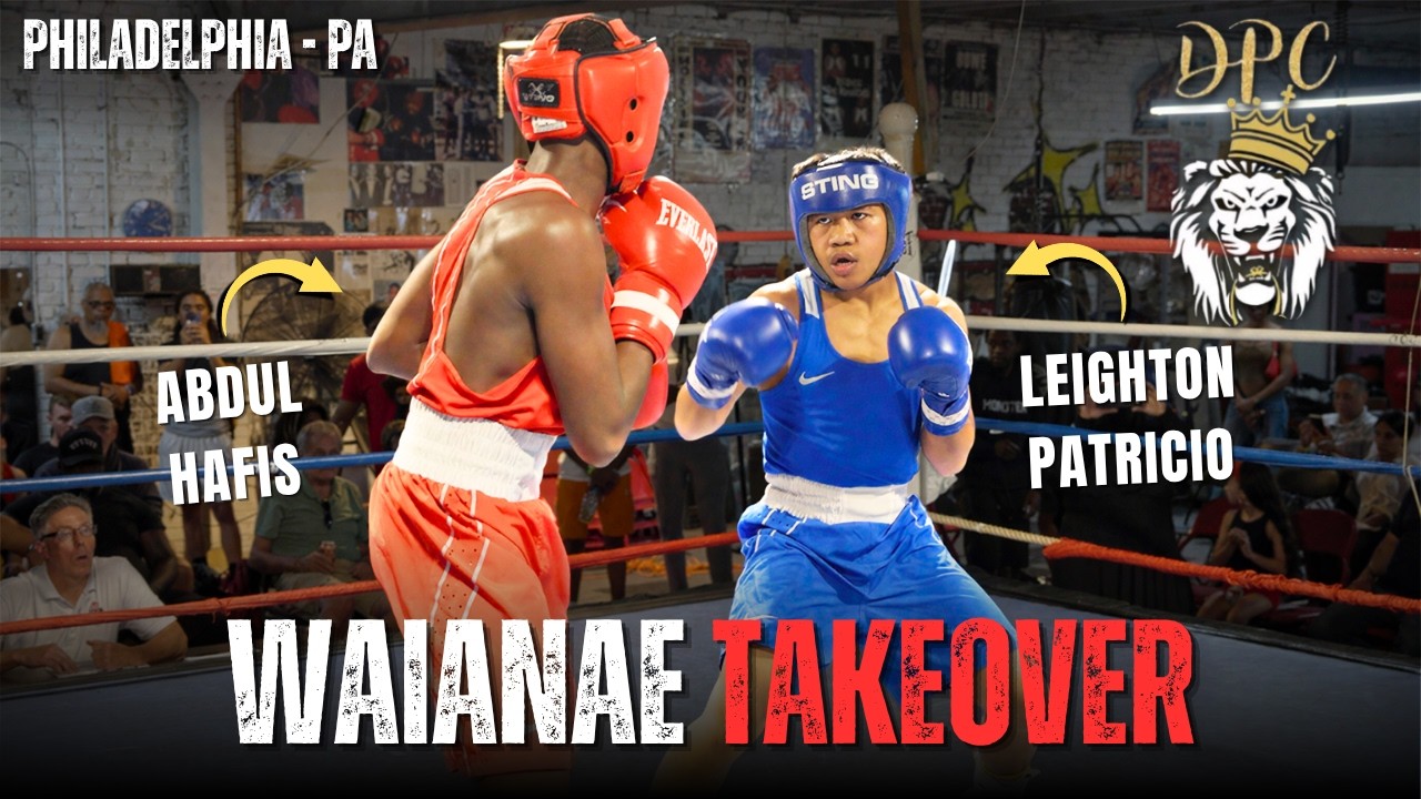 EAT & SWEEP! DOMINANT Boxing Family Travels From HAWAII to Compete In Philly!