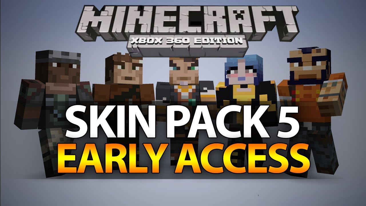 Minecraft: Xbox 360 Edition introduces game favorites with Skin Pack 5 –  XBLAFans