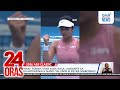 Pinay tennis star Alex Eala, aabante sa quarterfinals nang talunin si Petra Marcinko | 24 Oras