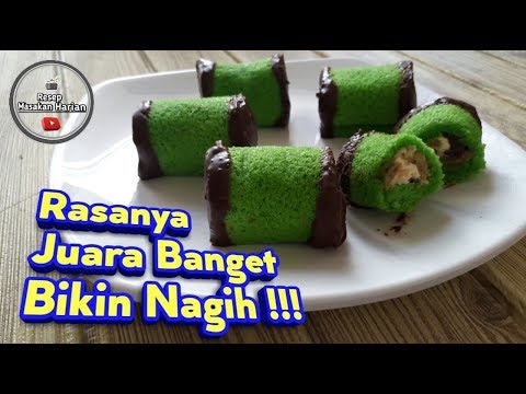 cara-membuat-banana-roll-cake-coklat-dan-keju-|-bolu-pisang