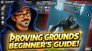 Beginner's Guide to Proving Grounds!!!  Star Wars: Galaxy of Heroes