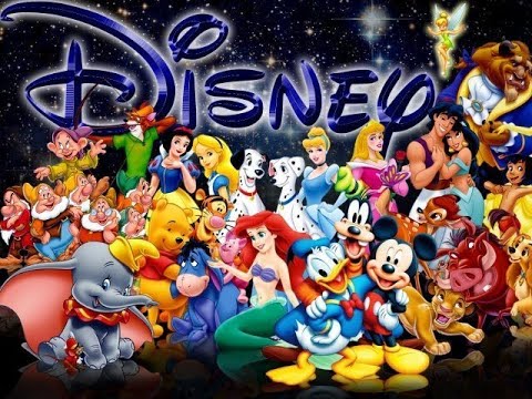 PERSONAGENS DA DISNEY COM CADA LETRA DO ALFABETO!