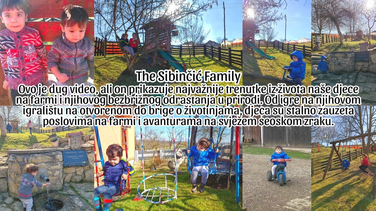 Prikazuje najvažnije trenutke iz života naše djece na farmi i njihovog bezbrižnog odrastanja u priro