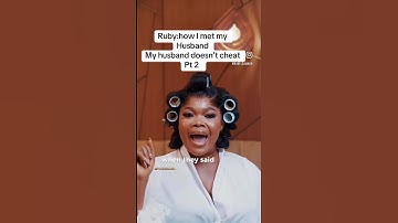 Ruby: How I met my Husband ❤️my husband is not a cheat #rubyswhitewedding Ruby weds Moc