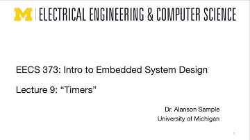 EECS 373 - Fall 2023 - Lecture 9 "NVIC Example & Timers"