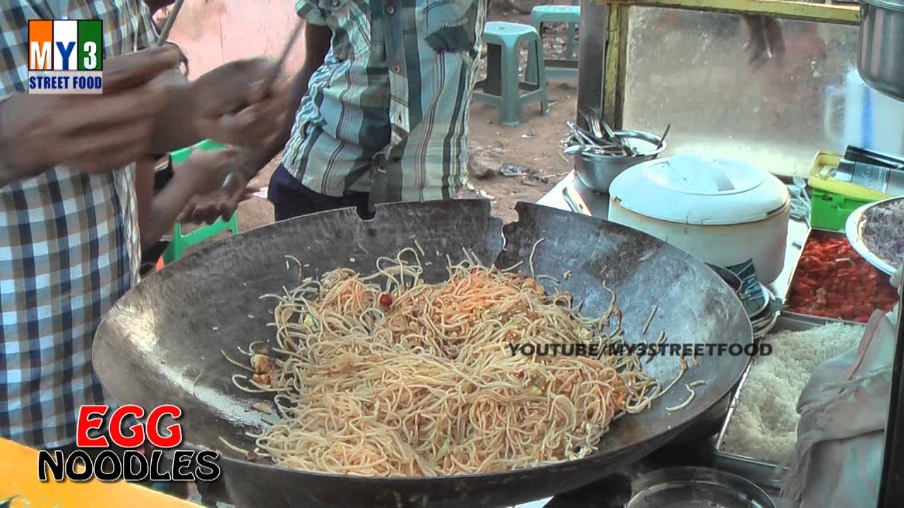 EGG NOODLES | PITAAPURAM  | INDIAN STREET FOOD street food