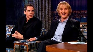 Ben Stiller & Owen Wilson Compare Themselves To Hope & Crosby  'Late Night With Conan O'Brien'