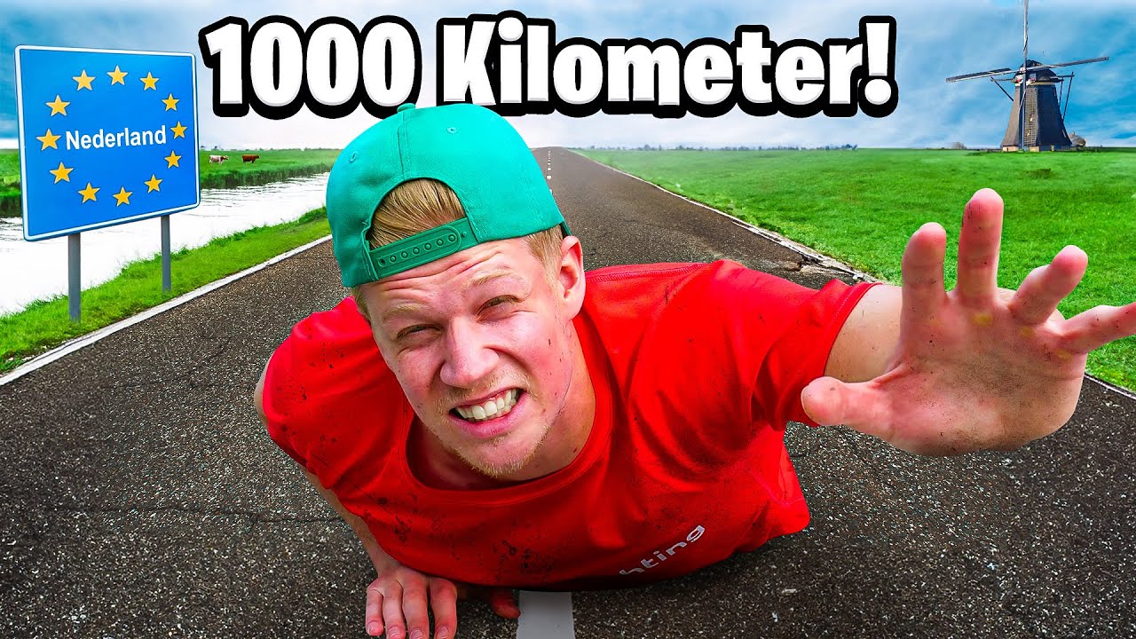 Ik Liep In 30 Dagen Door Heel Nederland... (1000 kilometer)