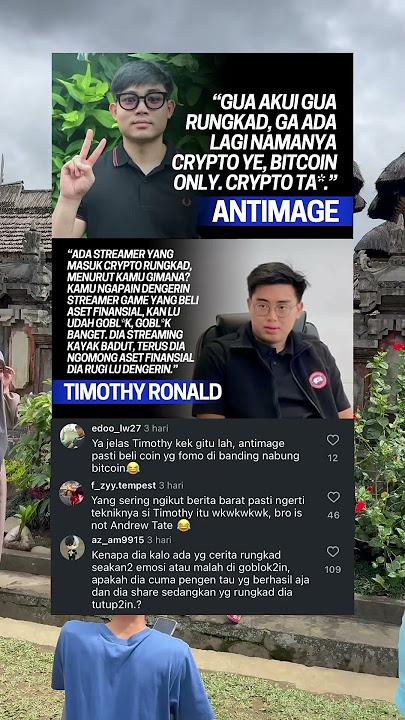 NGAPAIN TIMOTHY NGAMUK #timothyronald #antimage #mlbb