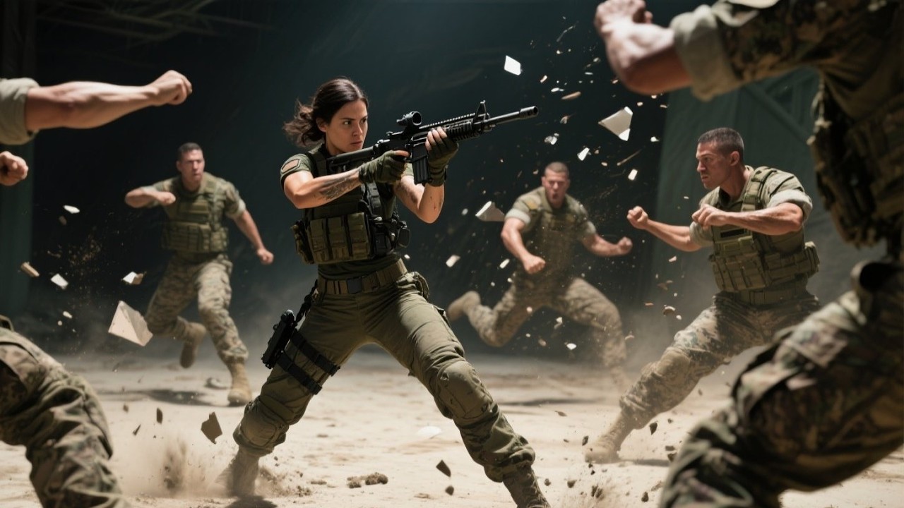 They Jumped Her—Five Marines—And Thirty Seconds Later, They Knew Her SEAL Skills | Emotional Stories