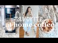 BEST AT HOME COFFEE RECIPES | make coffee with me for a week!