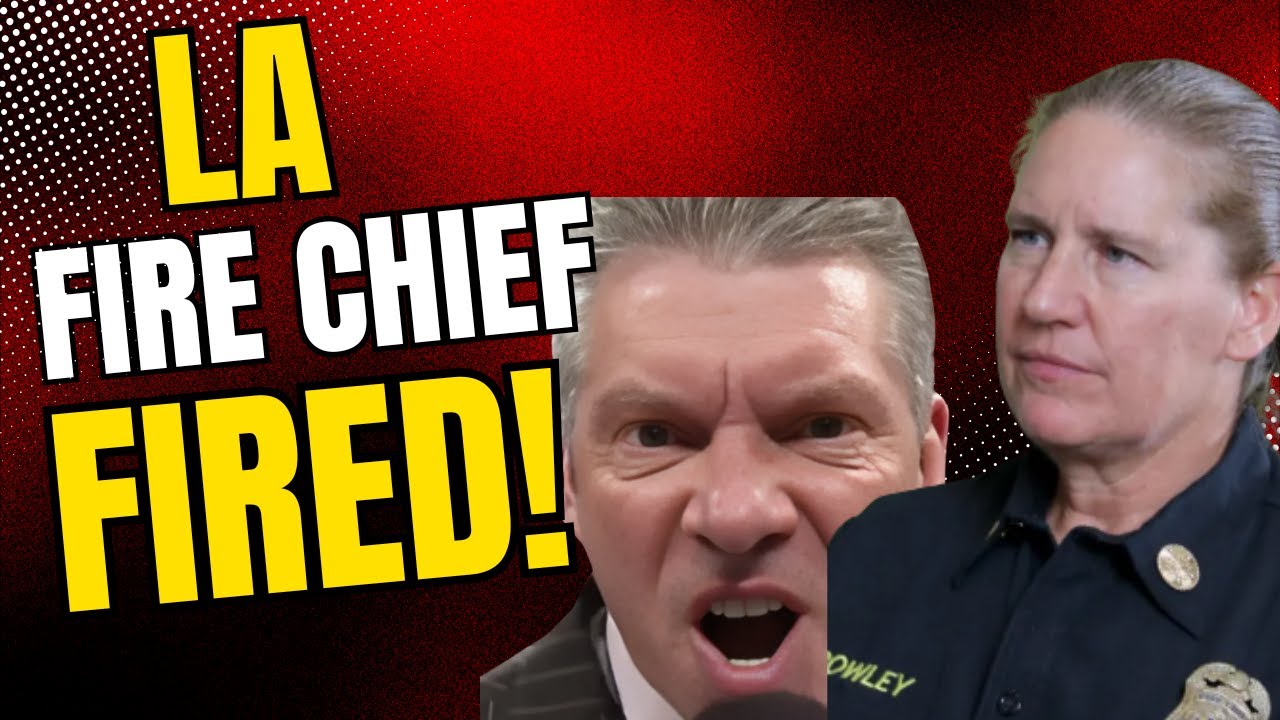 LA Fire Chief gets FIRED! Appeals her termination and appeal is DENIED ...