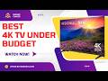 Top 5 Best 4K Tv Under Budget 2026 | Top Budget 4K Tv Picks