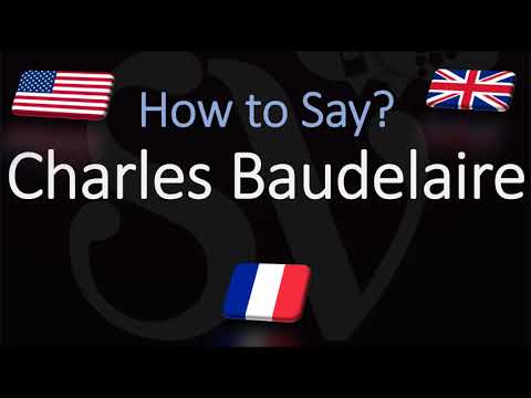 How to Pronounce Charles Baudelaire? (CORRECTLY) English & French Pronunciation