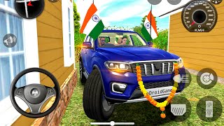 Mahindra Scorpio N 4x4 Gaming Experience | Best Car Gadi Wala Game 3D #27 Realistic Car Game screenshot 3